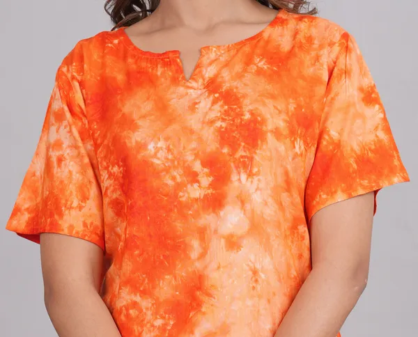 Ayush_Textiles_Women_Printed_Orange_Night_Suit_Set