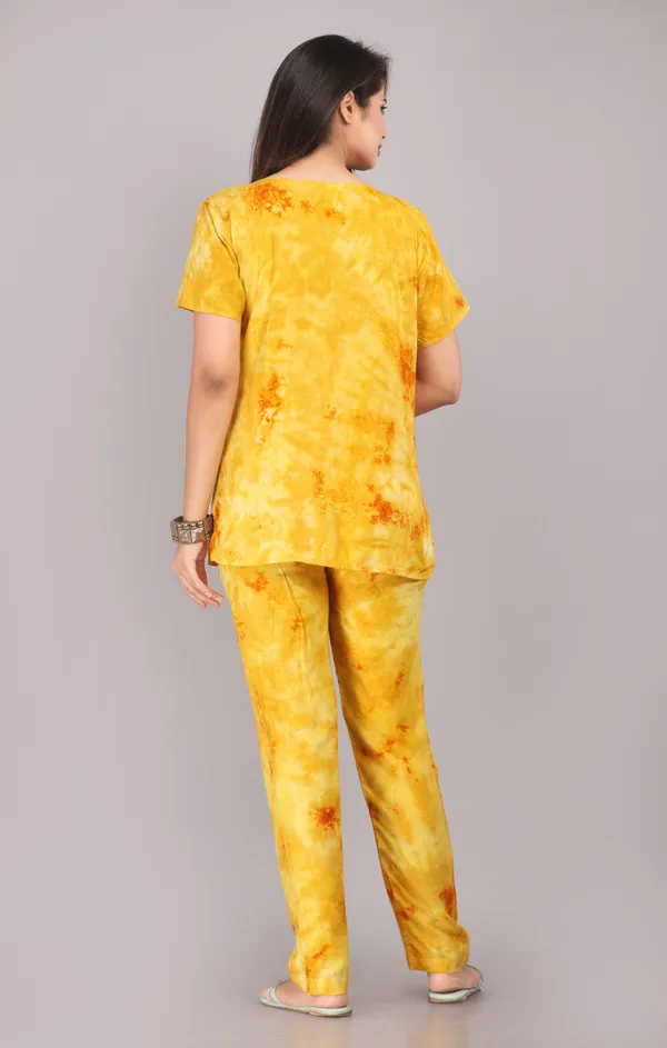 Ayush_Textiles_Women_Printed_Yellow_Night_Suit_Set