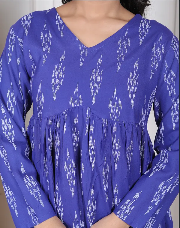 Blue_Style_Top_Tier_Cotton_Kurti