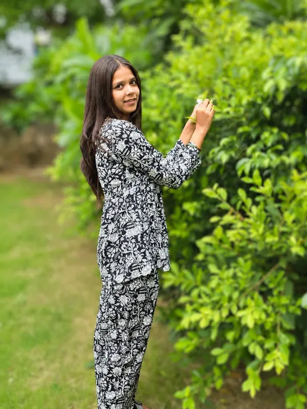 Bibhatsu_Women's_Black_Floral_Printed_Cotton_Co_Ord_Set_Regular_Fit_Casual_Office_Wear