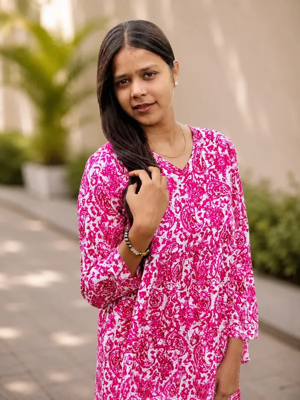 Bibhatsu_Women's_Pink_Paisley_Printed_Cotton_Co_Ord_Set_V_Neck_Regular_Fit_Casual_Office_Wear