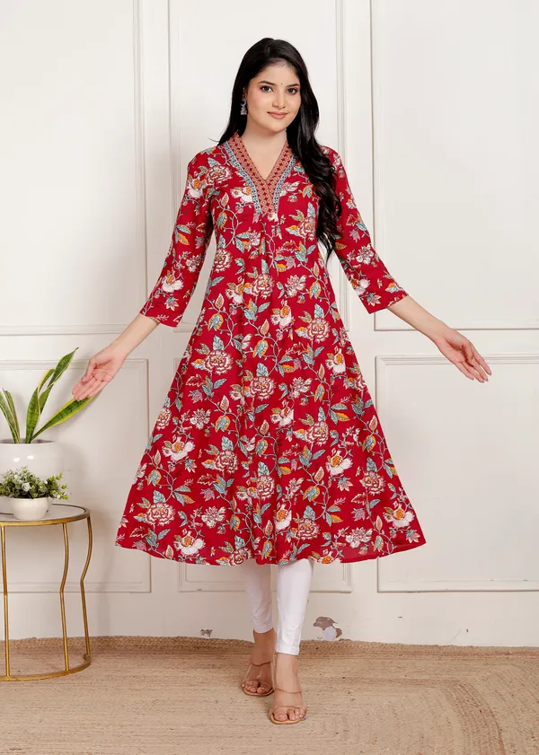 Anarkali_Kurti_Cotton_Kurti