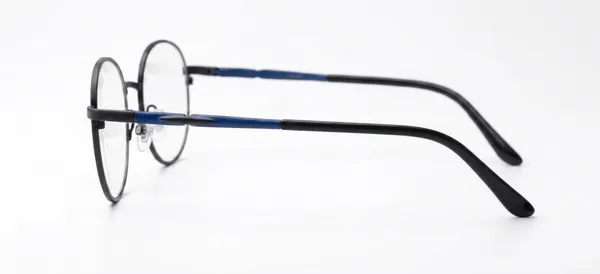 Black_Blue_Metal_Round_Frame_Eyeglasses_For_Men/Women