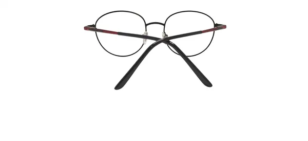 Black_Red_Metal_Round_Eyeglasses_For_Men/Women