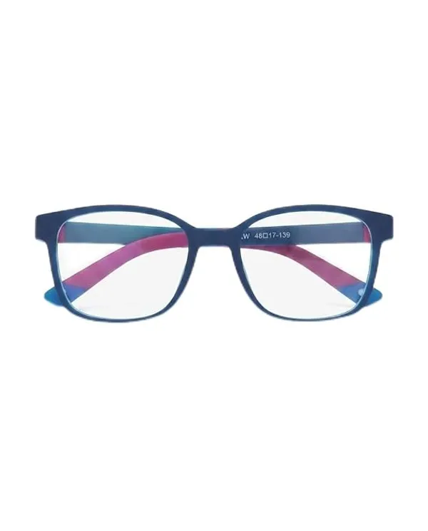 Blue_Tr90_Rectangular_Eyeglasses_For_Kids