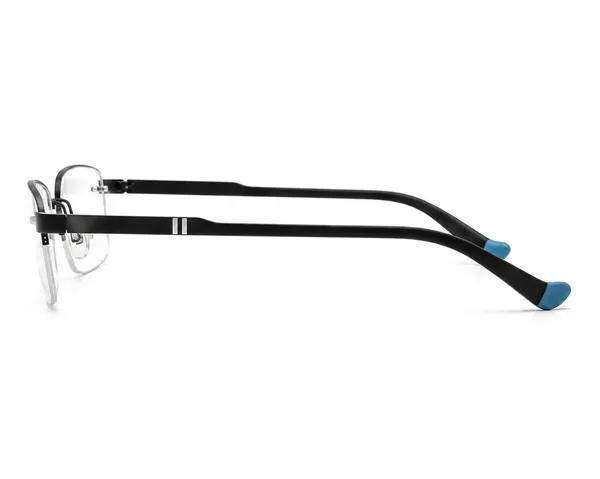 Black_Metal_Rimless_Rectangular_Eyeglasses_For_Men/Women