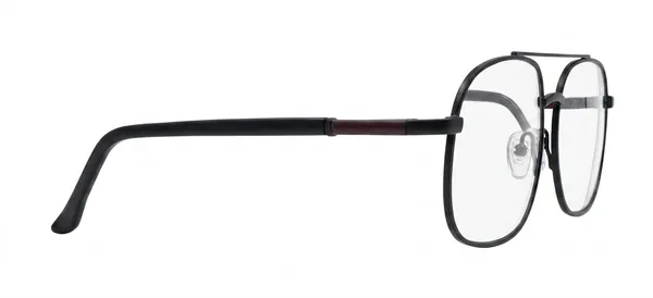 Black_Metal_Double_Bridge_Rectangular_Eyeglasses_For_Men/Women