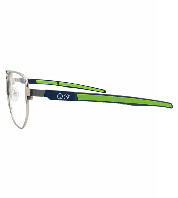 Silver_Metal_Full_Rim_Rectangle_Eyeglass_Frame_For_Unisex