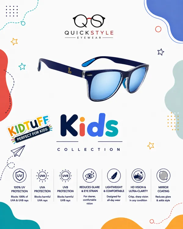 QuickStyle_Eyewear_Kids_Sporty_Sunglasses_�_Black_Frame_with_Full_UV_Protection_(Blue,_Mirror_Coating)5Y-12Y