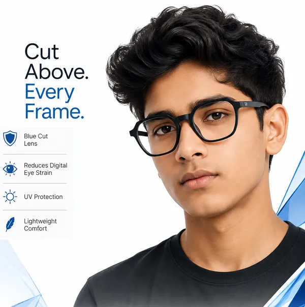 Quickstyle_Black_Hexa_Square_Eyeglass_Frame_For_Men_Women