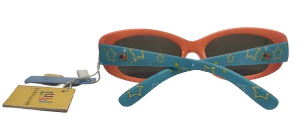 Cosmic_Coral_Kids_Sunglasses_Orange_Star_Print_Uv_Protection_Ages_4_12y