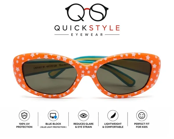 Cosmic_Coral_Kids_Sunglasses_Orange_Star_Print_Uv_Protection_Ages_4_12y