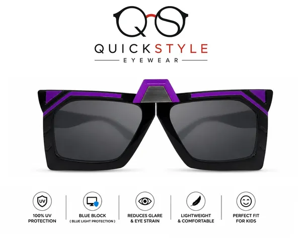 Mecha_Shield_Kids_Sunglasses_Black_And_Purple_Square_Frame_Autobot_Dark_Energon_Edition_Ages_4_12y