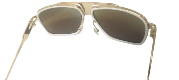 Men_S_Luxury_Navigator_Sunglasses_White_And_Gold_Square_Aviator_Frame_Blue_Mirror_Lenses_100_Uv_Protection
