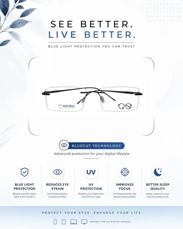 Quickstyle_Premium_Full_Metallic_Rimless_With_Blue_Light_Protection_Featherlight_Frameless_All_Day_Wear_Rx_Customisable_Zero_Power_Ready_To_Wear_Rimless_Eyewear
