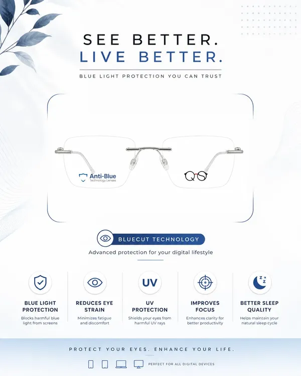 Quickstyle_Premium_Full_Metallic_Rimless_With_Blue_Light_Protection_Featherlight_Frameless_All_Day_Wear_Rx_Customisable_Zero_Power_Ready_To_Wear_Rimless_Eyewear