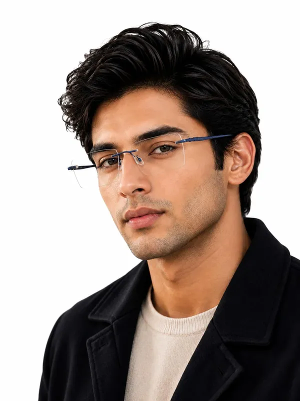 Quickstyle_Premium_Full_Metallic_Rimless_With_Blue_Light_Protection_Featherlight_Frameless_All_Day_Wear_Rx_Customisable_Zero_Power_Ready_To_Wear_Rimless_Eyewear
