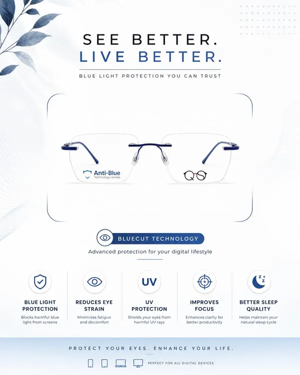 Quickstyle_Premium_Full_Metallic_Rimless_With_Blue_Light_Protection_Featherlight_Frameless_All_Day_Wear_Rx_Customisable_Zero_Power_Ready_To_Wear_Rimless_Eyewear