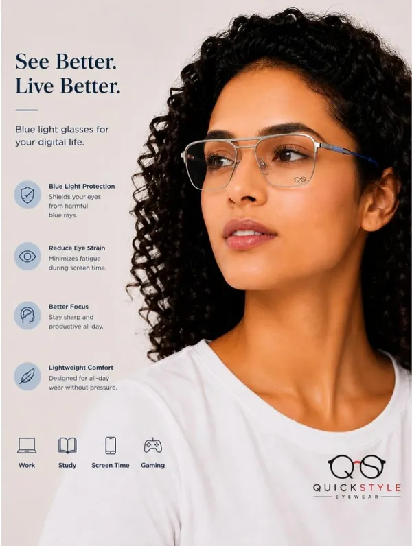 Quick_Style_Anti_Blue_Light_Eyeglasses_Semi_Rimless_Unisex_420nm_Uv_Protection_Relieves_Eye_Strain_Scratch_Dust_Resistant_Light_Weight_Durable_Filters_Harmful_Blue_Light