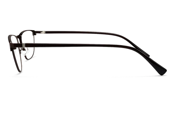 Dark_Brown_Metal_Full_Rim_Rectangular_Eyeglasses_For_Men/Women