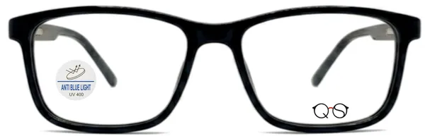 Black_Tr90_Full_Rim_Rectangle_Square_Blucut_Eyeglass_Frame_Unisex