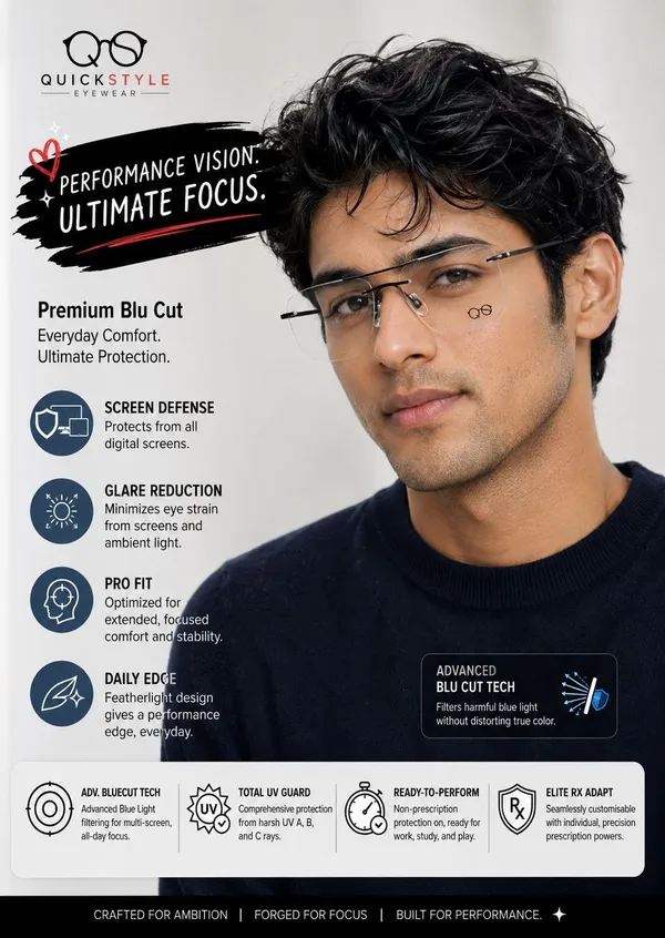Quick_Style_Black_Metal_Rimless_Clubmaster_Aviator_Eyeglass_Frame_For_Men_Women