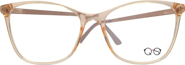 Quick_Style_Brown_Tr_Metal_Full_Rim_Cat_Eye_Eyeglass_Frame_For_Women