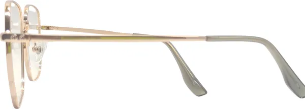 Quick_Style_Gold_Metal_Full_Rim_Square_Eyeglass_Frame_For_Men_Women