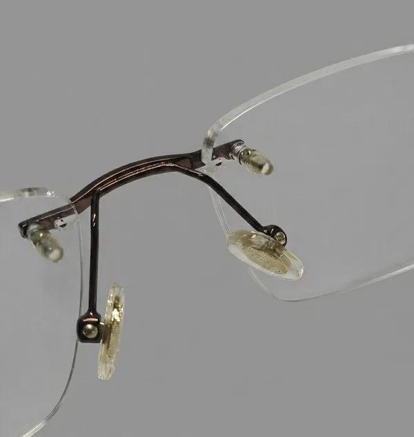 Black_Gold_Metal_Rimless_Rectangle_Eyeglass_Frame_For_Men_Women