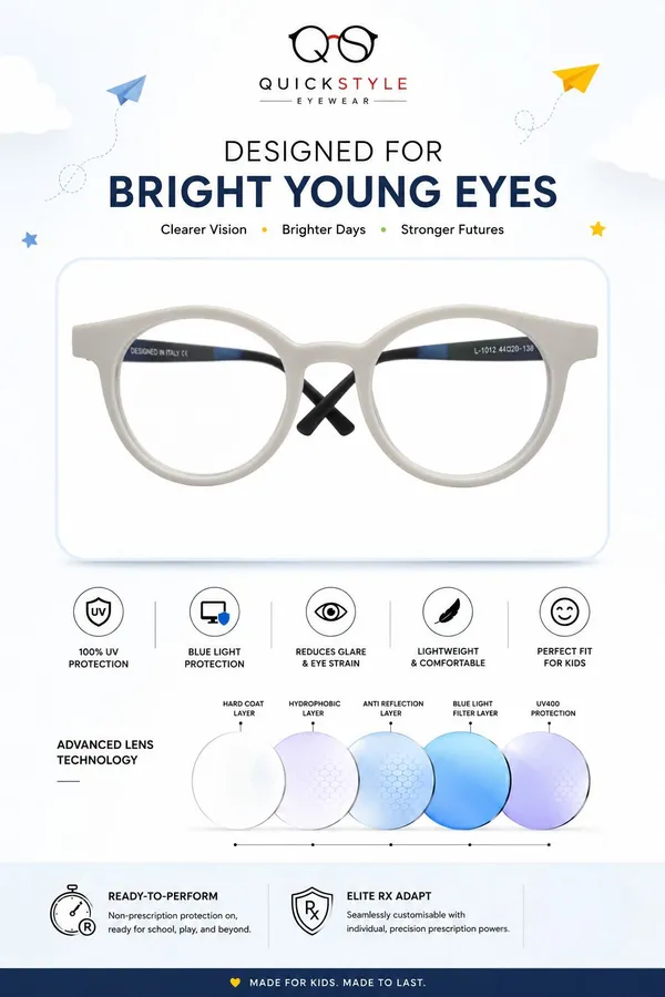 Grey_Tr90_Full_Rim_Round_Eyeglass_Frame_For_Unisex_Kids