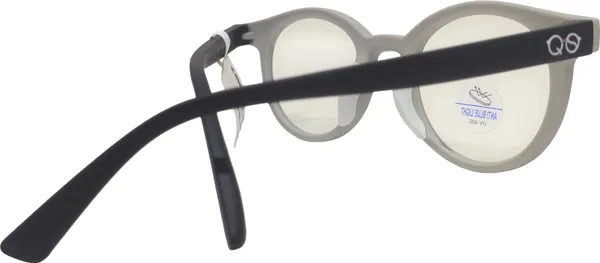 Grey_Tr90_Full_Rim_Round_Eyeglass_Frame_For_Unisex_Kids