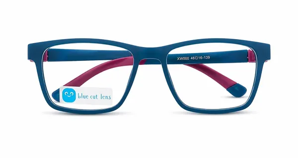 Quick_Style_Green_Tr90_Full_Rim_Rectangle_Square_Eyeglass_Frame_For_Unisex_Kids