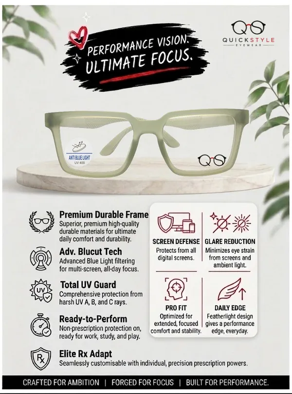 Quick_Style_Green_Tr90_Full_Rim_Square_Eyeglass_Frame_For_Men_Women