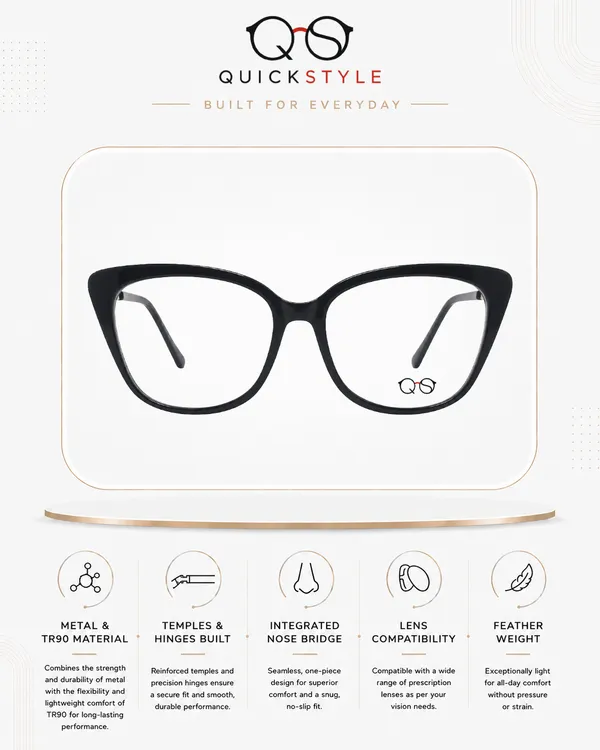 Quickstyle_Black_Gold__TR90_Cateye_Frame_54_Women