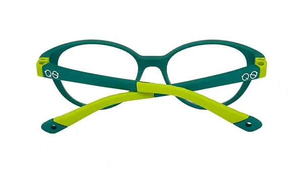 Teal_Lime_Tr90_Full_Rim_Rectangle_Eyeglass_Frame_For_Kids