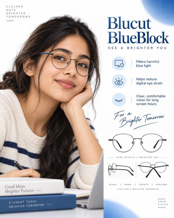 Black_Blue_Metal_Round_Frame_Eyeglasses_For_Men/Women