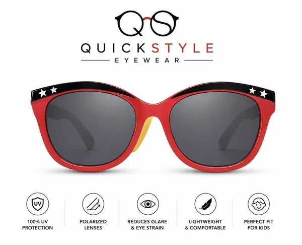 Multicolor_Tr90_Wayfarer_Cat-Eye_Sunglasses_For_Girls