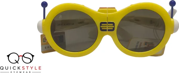 Yellow_Tr90_Round_Robot-Theme_Sunglasses_For_Kids