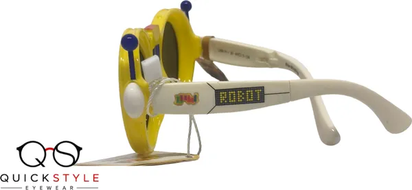 Yellow_Tr90_Round_Robot-Theme_Sunglasses_For_Kids