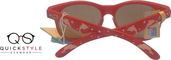 Quick_Style_Red_Tr90_Wayfarer_Sunglasses_For_Unisex_Kids