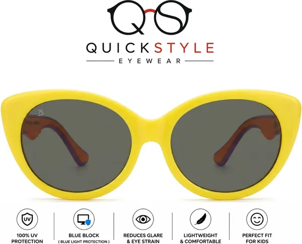 Yellow_Tr90_Cat-Eye_Sunglasses_For_Girls