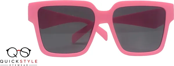 Pink_Tr90_Retro_Oversized_Square_Sunglasses_For_Girls