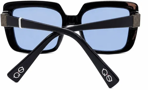 Black_Tr90_Oversized_Square_Blue-Lens_Sunglasses_For_Women