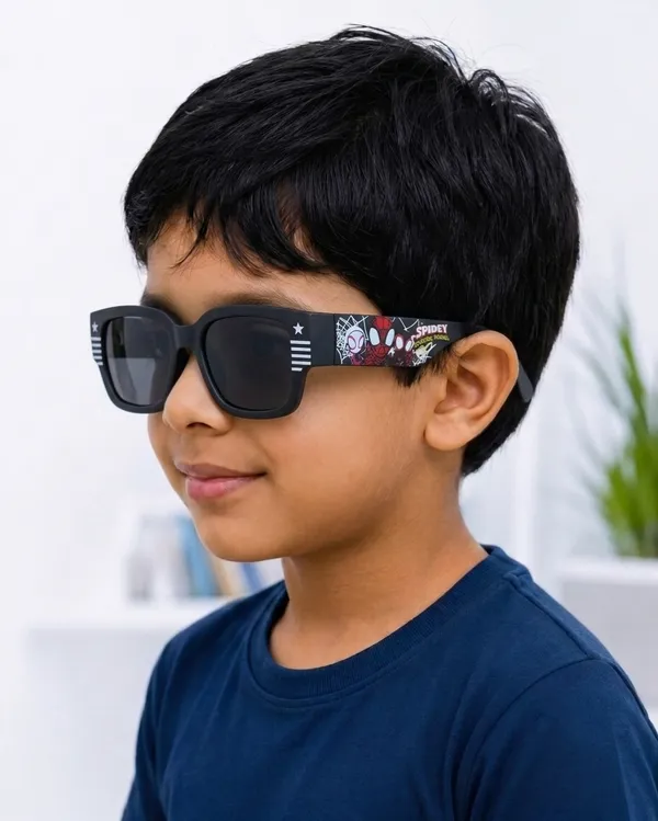 Quickstyle_Eyewear_Kids_Retro_Sunglasses_Oversized_Age_5Y_to_12Y;_UV_Protection;_Bold_&_Stylish_(Neon_Green)