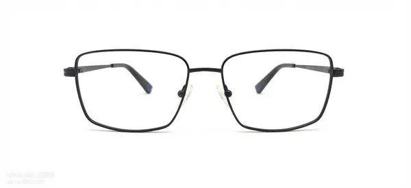 Black_Metal_Full_Rim_Rectangular_Eyeglasses_For_Men/Women
