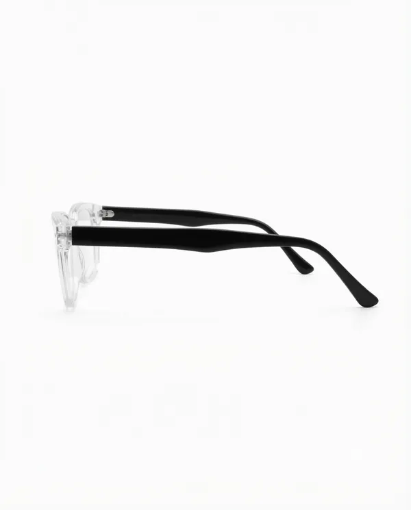 Clear_Black_Acetate_Full_Rim_Rectangle_Eyeglass_Frame_For_Unisex