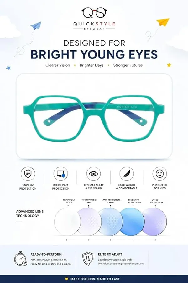 Teal_Navy_Tr90_Square_Eyeglass_Frames_For_Kids