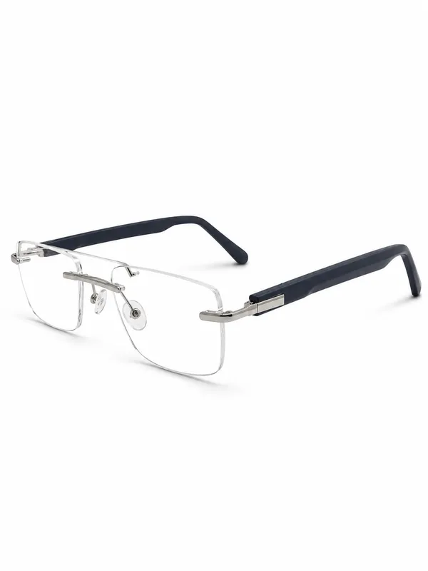 QUICKSTYLE_Rimless_Rectangle_Double_bar_Frame