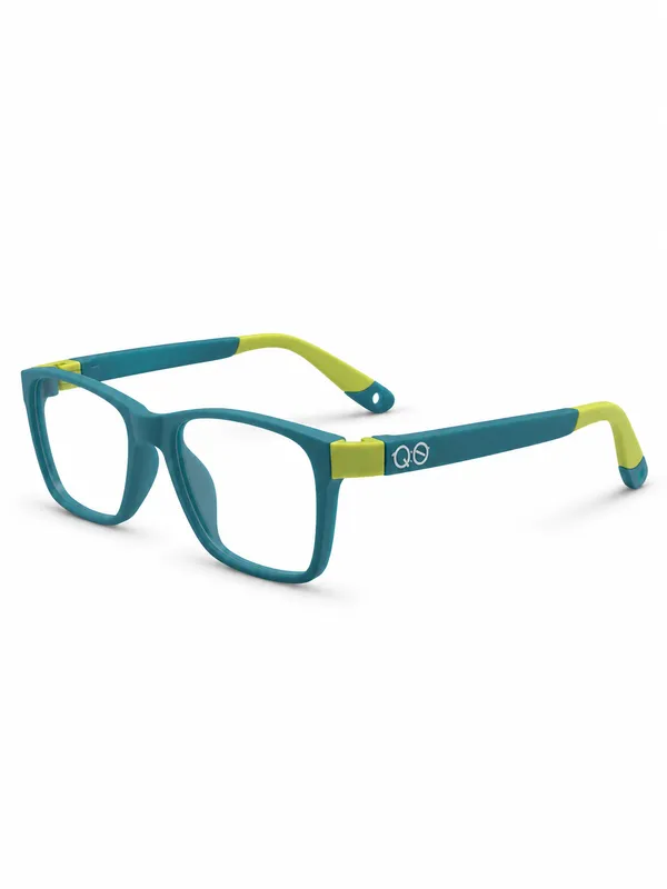 Green_&_Lime_Tr90_Full_Rim_Rectangle_Eyeglass_Frame_For_Kids