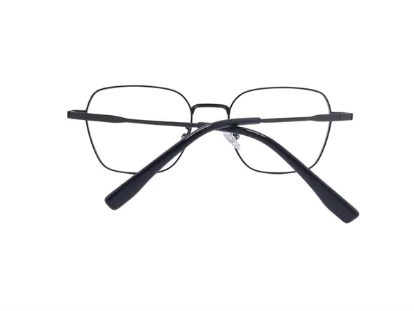 Black_Gold_Metal_Rectangular_Eyeglasses_For_Men/Women
